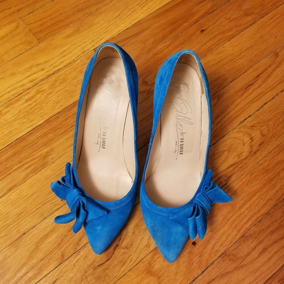 Le Silla $729 Italian Suede Pumps - Picture 3 of 12